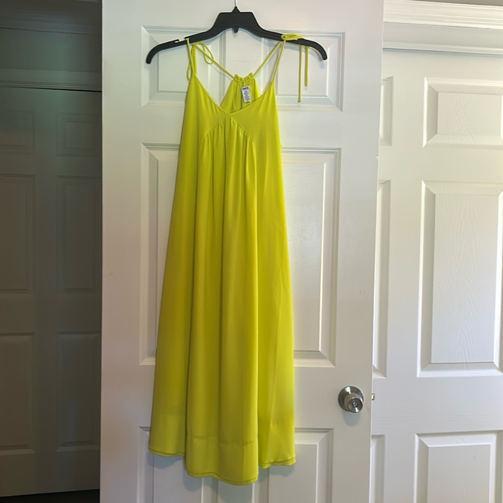 Bar III Yellow Dress